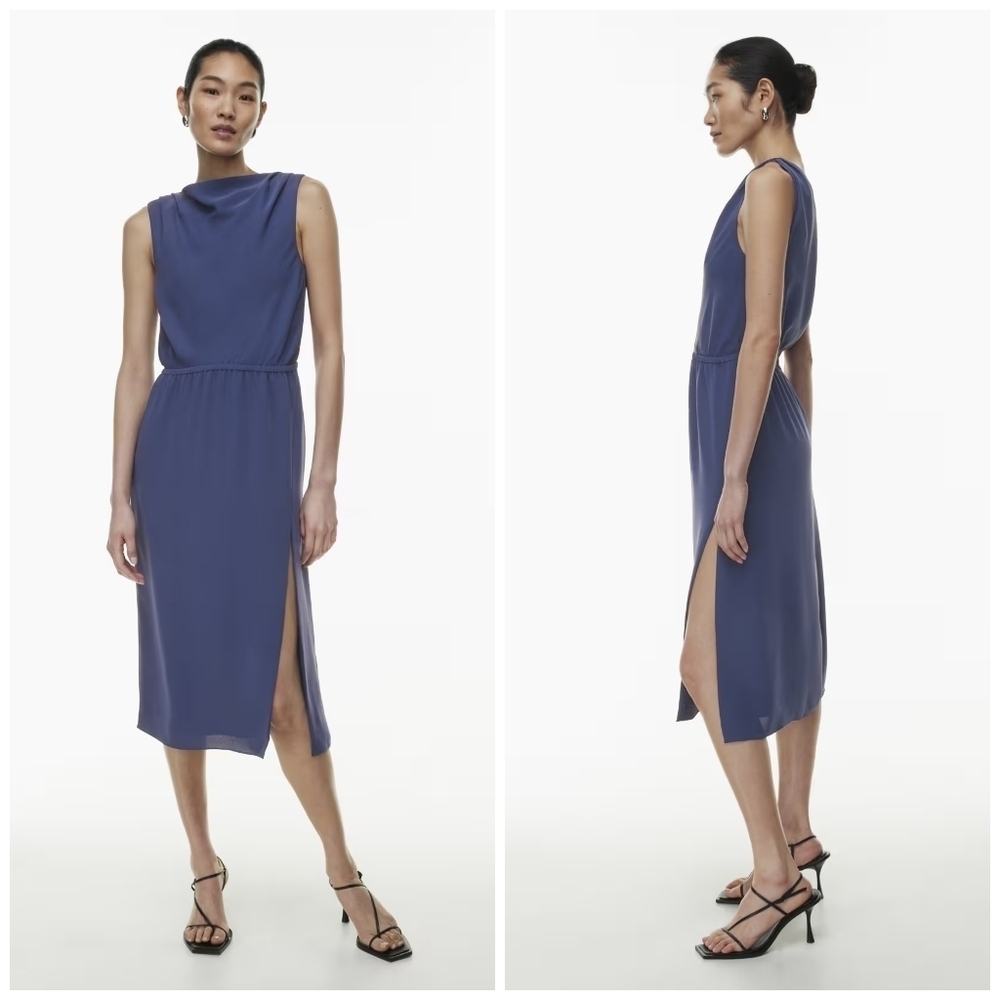 Babaton Announcement Dress Blue